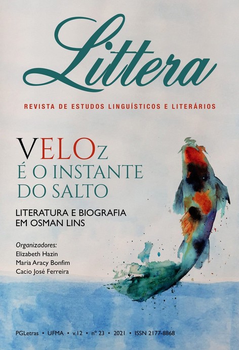 					View Vol. 12 No. 23 (2021): VELOZ É O INSTANTE DO SALTO: LITERATURA E BIOGRAFIA EM OSMAN LINS
				