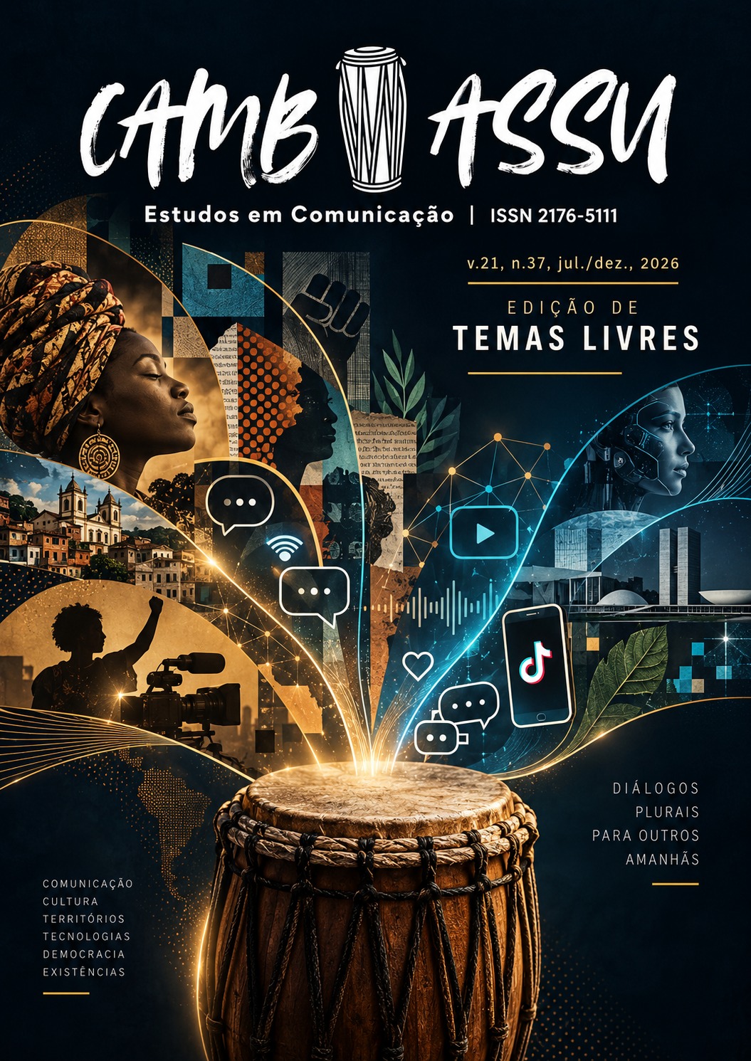 Capa da revista Cambiassu, volume 21, numero 37 de 2026